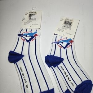 Vintage 1993 Toronto Blue Jays Kids Socks